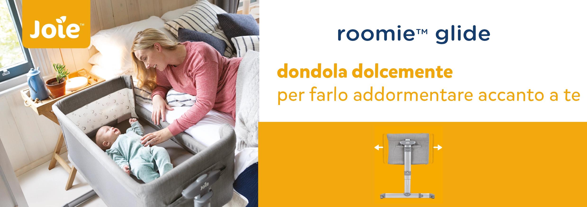 Culla cosleepers Roomie Glide Joie